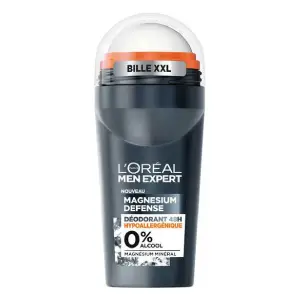 Déodorant bille homme hypoallergénique Magnesium Defence 48h - L'ORÉAL