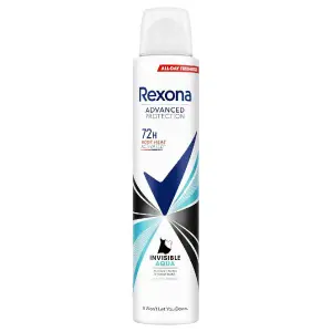 Déodorant femme invisible Aqua 72h 200ml - REXONA