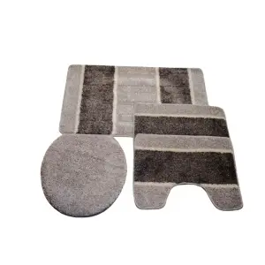 4 tapis de salle de bain
