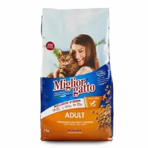 Croquettes au poulet, dinde et légumes pour chat 2Kg - MORANDO