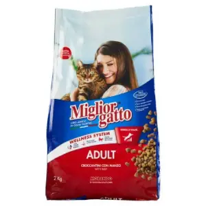 Croquettes au bœuf et foie pour chat 2Kg - MORANDO