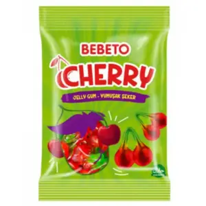 Gommes saveur cerise 80g - BEBETO