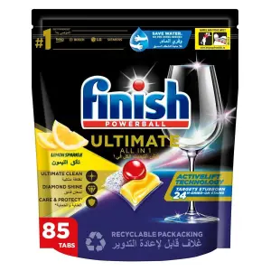 Pastilles lavantes lave-vaisselle Quantum Ultimate x85 - FINISH