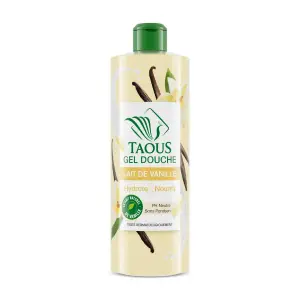 Gel douche lait de vanille 650ml - TAOUS