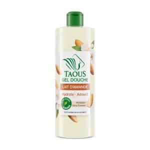 Gel douche au lait d'amande 650ml - TAOUS