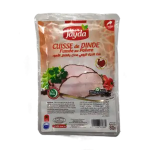 Cuisse de dinde fumée au poivre 80g - JAYDA
