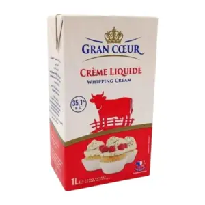 Crème UHT patissière 1L - GRAN CŒUR