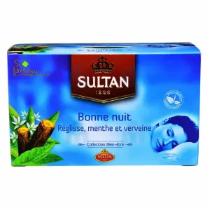 Infusion bonne nuit x20 sachets 32g - SULTAN