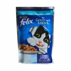 Tendres effilées au thon en gelée pour chat adulte 100g - FELIX
