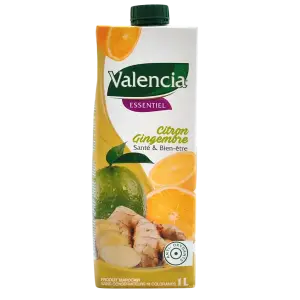 Valencia citron et gingembre 1L