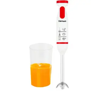 Mixeur plongeant + bol HB424BA avec 2 lames 600W - DENWA