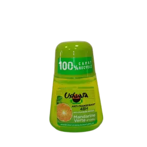 Déodorant anti-transpirant et traces 48h à la mandarine vert d'Italie 50mL - USH