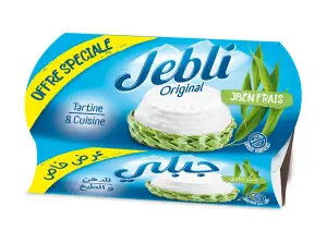 Fromage frais à tartiner 2x190g - JEBLI