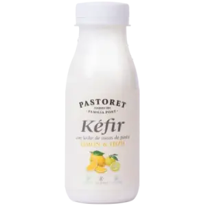 Yaourt à boire au citron et au yuzu Kéfir 250g - PASTORET