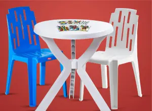 Chaise samba blanche