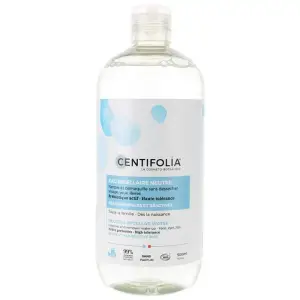 Eau micellaire neutre vegan peaux sensibles 500 ML - CENTIFOLIA