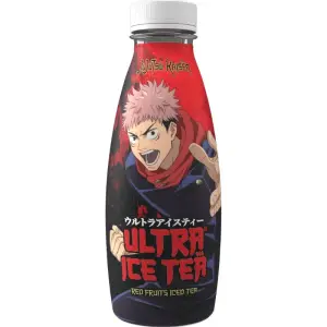 Thé noir glacé aux fruits rouges Jujutsu Kaisen Itadori 500ml - ULTRA ICE TEA