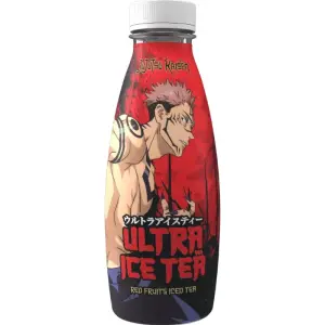 Thé noir glacé aux fruits rouges Jujutsu Kaisen Sukuna 500ml - ULTRA ICE TEA