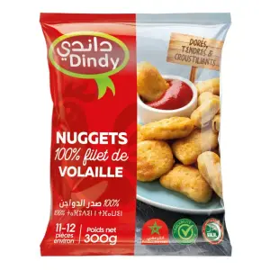 Nuggets de volaille surgelés 300g - DINDY