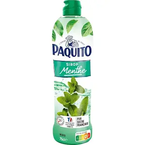Intermarché - Paquito Sirop à la menthe verte bio 75cl