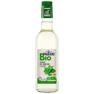 Intermarché - Sirop de menthe bio 50cl - PAQUITO