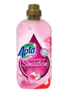 Intermarché - Concentré de Sensation - Adoucissant jasmin & rose 750mL - APTA