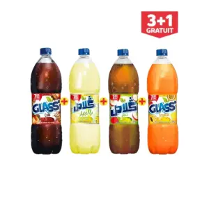 Glass Boissons gazeuses 4x1,5L