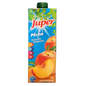 Juper boisson au jus de pêche 1L