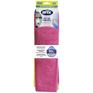 Chiffons microfibres extra-larges x4 pièces - ARIX