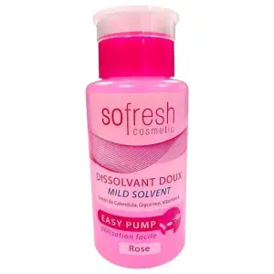 Dissolvant à la rose 200ml - SOFRESH