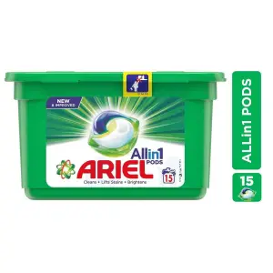 Capsules lessive Matic All in 1 Pods Original x15 - ARIEL