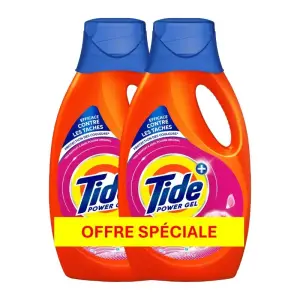 Lessives machine liquides lavande 2x2.5L - TIDE