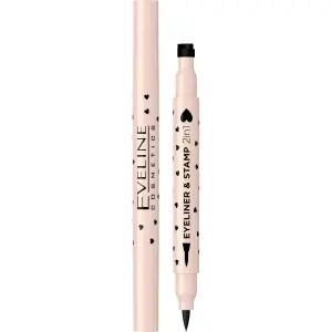 Eyeliner & tampon 2-en-1 Cœur – Trait précis et motif cœur - EVELINE