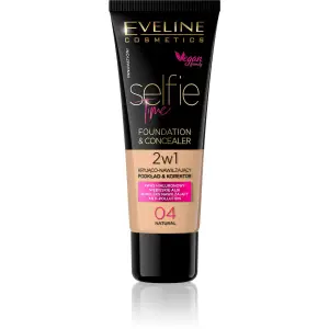 Fond de teint & correcteur Selfie Time N°04 Natural 30 ml - EVELINE