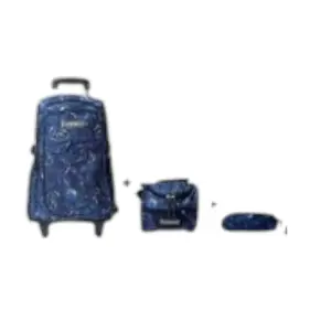 Sac à dos Trolley 16" 4poches motifs garçons avec mécanisme en aluminium 3roues