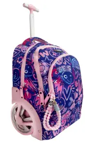 Sac à dos trolley 45cm 3 poches