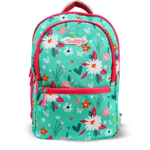 Sac à dos 40 cm avec 4 poches motifs filles différents coloris