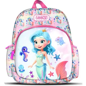 Sac à dos 30cm avec 2 poches visuelle 3D bombe motifs filles