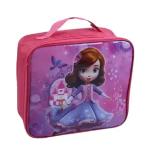 Sac Gouter Carre Visuel Fille Embosse