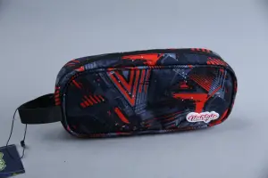 Trousse rectangulaire garçon 1 zip 1 poche Assor2