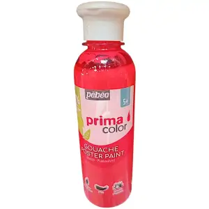 Gouache Prima liquide rouge primaire 250ml - PÉBÉO