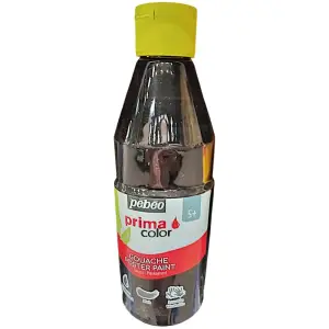 Gouache Prima liquide noir 500ml - PÉBÉO