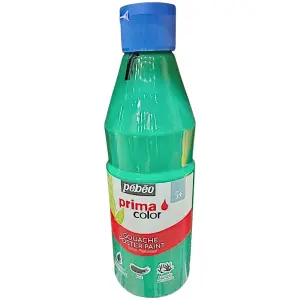 Gouache Prima liquide vert printemps 500ml - PÉBÉO