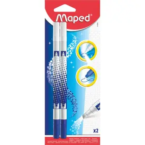Effaceur et correcteur à encre x2 unités - MAPED