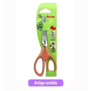 Ciseau 13cm Droitier avec sécurité - AUCHAN