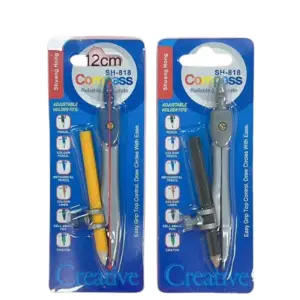 Compas métallique avec crayon