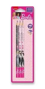 Crayons graphite extrudés HB x6 Barbie - MAPED