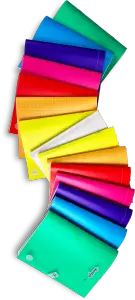 Cahier 192P 10x10 Polypro Transparent 70g Grands Carreaux
