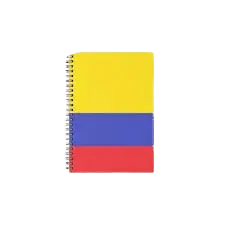 Cahier pique polypro transp 144p 10x10 a5 90g blc n