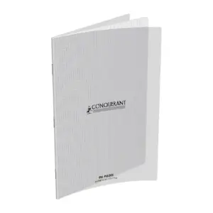 Cahier Conquérant A4+ 96P 90g Q5/5 Agrafé Polypro Incolore